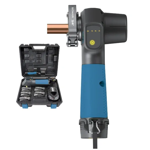 Lithium Flaring Tool KM-E800A For 1/4",3/8",1/2",5/8" (16mm),3/4" (19mm)  Optional Flaring Clamps: 6mm,5/16" (8mm),9mm,10mm,12mm)
