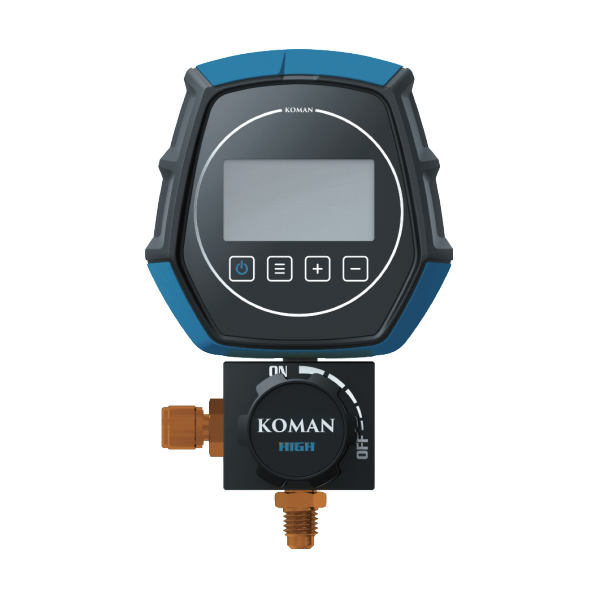 Digital Single Meters KM-B168DL Low Pressure includes over 90 Regrigerants (R22, R32, R600,R1234YF, R410A, R134A etc)