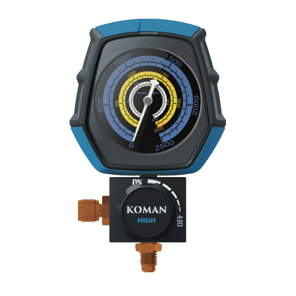 Digital Single Meters KM-B168L Low Pressure includes R22, R404, R410A, R407C